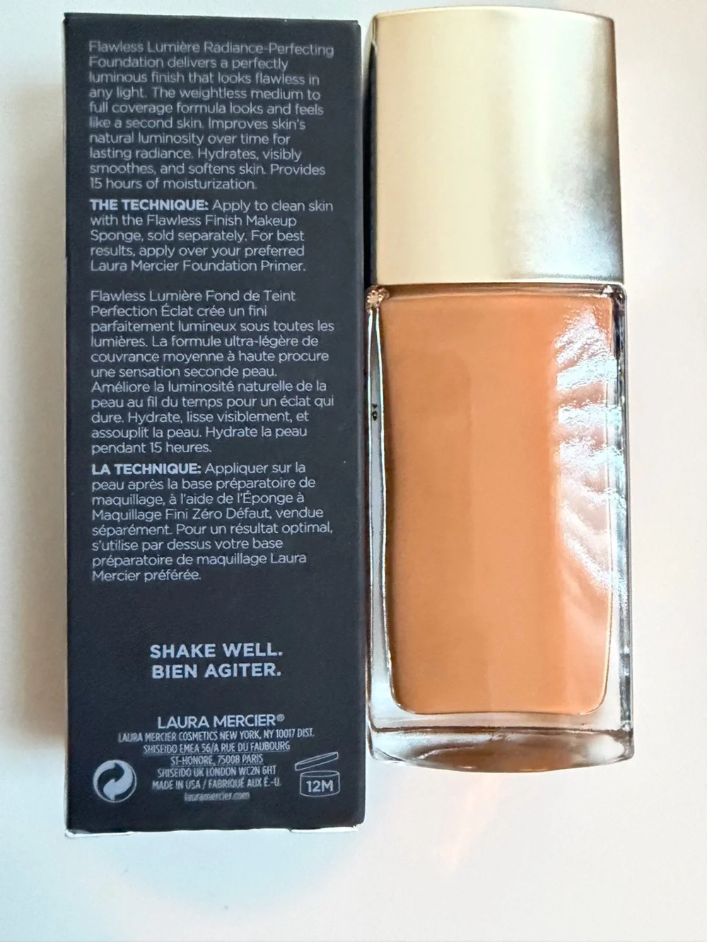 Laura Mercier Flawless Lumiere Radiance-Perfecting Foundation: 4N1 SUNTAN